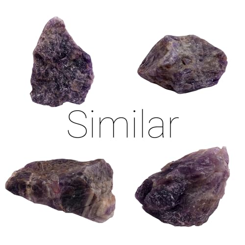 300 do 400 g Reiki i kryształ naturalny ametyst klaster szorstkie kamienie surowe kamienie (5)-B07QYMJM-DNM