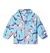 Columbia Youth Girls Benton Springs II Printed Fleece, Aquamarine Uninature, Small