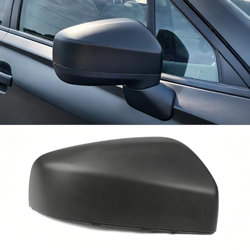 SG970VA000 - STI Cherry Red Mirror Covers - 2022 Subaru WRX 7 Yumzeco 1PC Compatible with Subaru Mirror Cover Forester 2019-2023/Crosstrek 2018-2023, Passenger Side Subaru Forester Mirror Cap W/O Light Clip-on Replacement Replace for 91054FL700-Right, Black