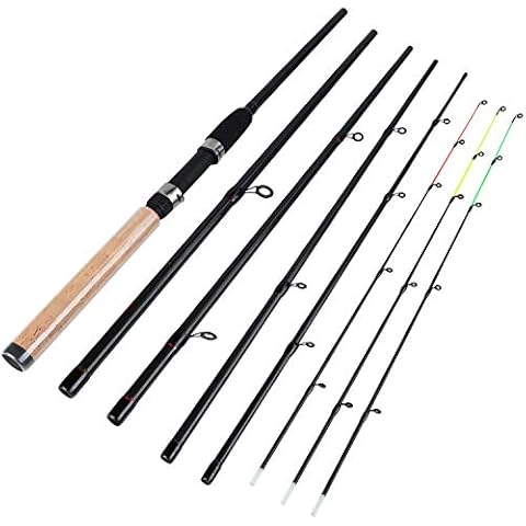 Sougayilang Feeder Rod with 3 Tips Cover