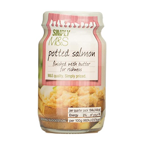 �p���}�[�N�X&�X�y���T�[ �T�[�����X�v���b�h 75�� �p���Y�@Marks & Spencer M&S Cooked Potted Salmon 75g From the UK [���s�A���i]