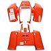 Kojem Front & Rear Fenders Body Compatible with 1987-2006 Yamaha Banshee 350 (YFZ350) Plastic - Orange