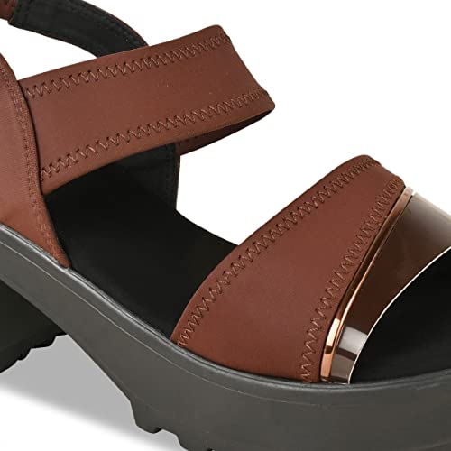 Image of ROCIA By Regal Women High Lycra Platform Sandals