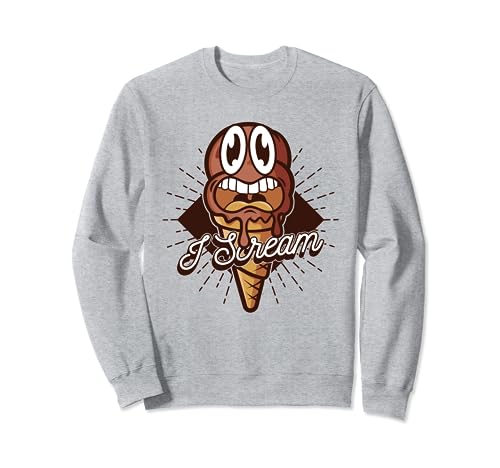 I Scream - Máquina para hacer helados para amantes de los postres congelados Sudadera