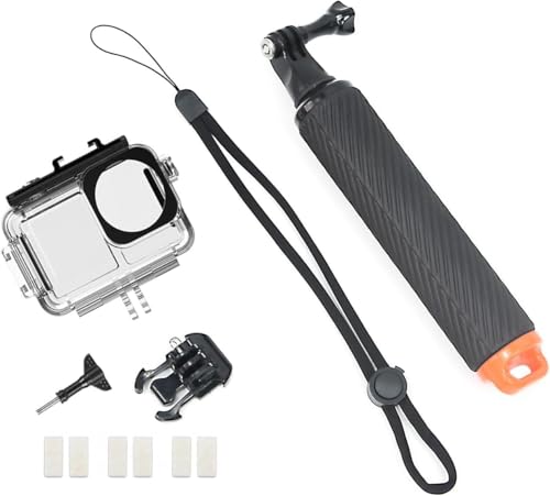Fotoleey Dive Case & Floating Hand Grip for DJI Osmo Action 5, 4 & 3