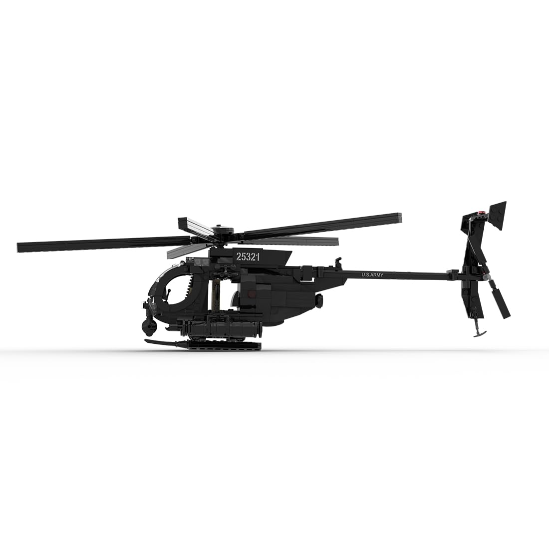 Amazon.co.jp: ConsoleXpress MH-6 小鳥ヘリコプター模型