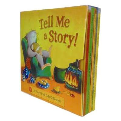 Tell Me a Story 4 Book Giftset: "Boswell the Kitchen Cat", "The Very Noisy Night", "Shaggy Dog and the Terrible Itch", "Molly and the Storm"