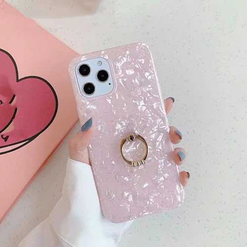 Coque pour iPhone XR avec anneau de support et dos rigide diamant