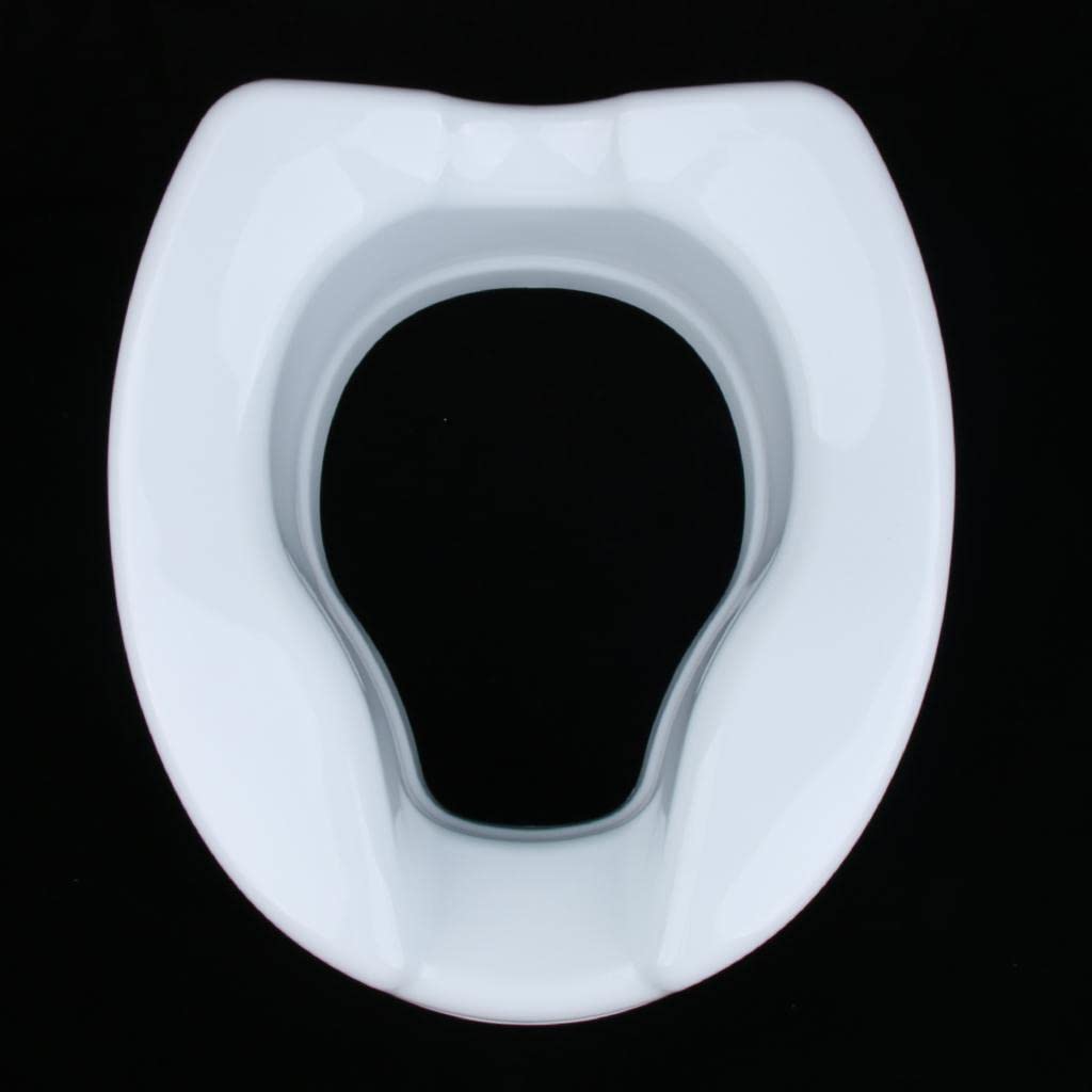 WC Sitzerhöhung Ohne Deckel – 4 Zoll, Weiß