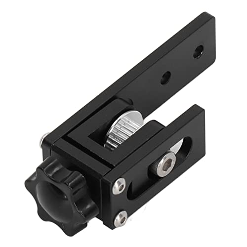 3D Printer X-Axis Timing Belt Tensioner Upgrade Kit - Adjustable Tightener for Enhanced Performance and (Black)
