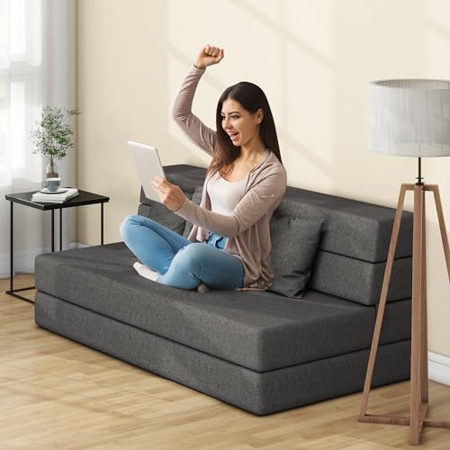 Listado y reviews de Futon gris para oficina en casa los mejores 10. 8 Imagen adicional