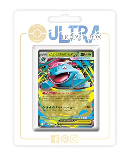 Méga-Florizare ex 003/132 - Myboost X Méga-Évolution 1 - Coffret de 10 Cartes Pokémon Françaises