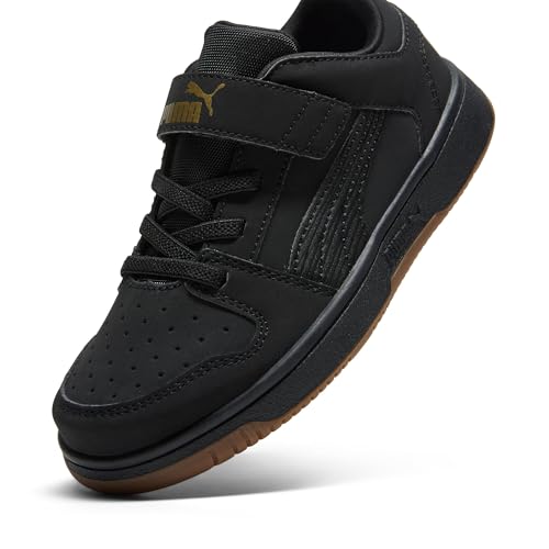 PUMA Unisex-Child Rebound Layup Hook and Loop Shoes Sneaker2