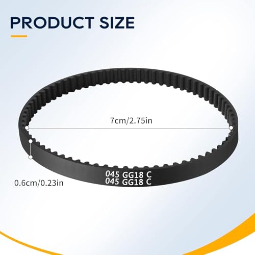 Image of Lower Hose and Replacement Belts for Shark Rocket Vacuum Cleaner Models HV300, HV302, HV320, HV321, 1+2 Pack