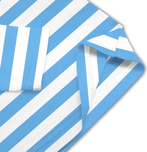 Image of Remimi Kids Striped Shirts Long Sleeve Boys Girls Crew Neck Holiday Tshirts 3-14 Years