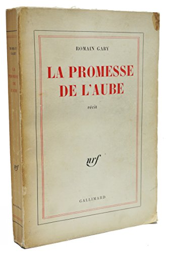 Promise at dawn: Romain Gary ; translated from ... B0007H7CQQ Book Cover