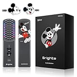 【ミッキーコラボ + ヘアクリップ付き】 Brighte ブライト ELEKI BRUSH+ エレキブラシ 美顔器 EMS RF LED搭載 リフトアップ スキンケア