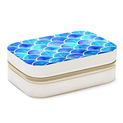 Boîte à bijoux sirène bleue compacte pour ne plus perdre vos bagues - 2