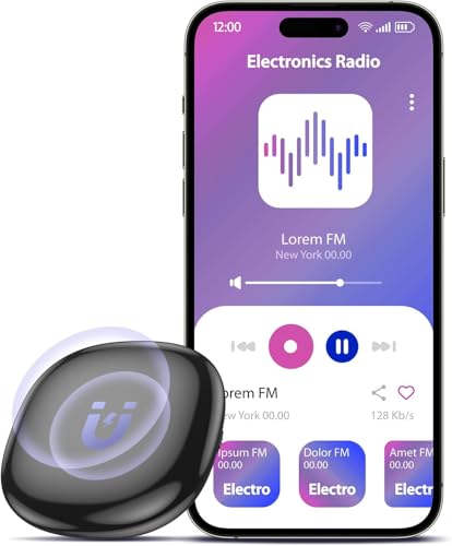 Mini Magnetic Voice Recorder & MP3 Player with 128GB, Portable Voice Activated Audio Recorder, Playback, USB Flash Memory Storage, OTG for Work, Lectures, Meetings