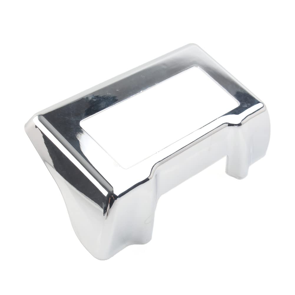 Liru Motorcycle Oil Cooler Cover Case for Harley Touring Electra Street Road Glide Trike FLHT FLTR FLHX 2011-2016, Chrome