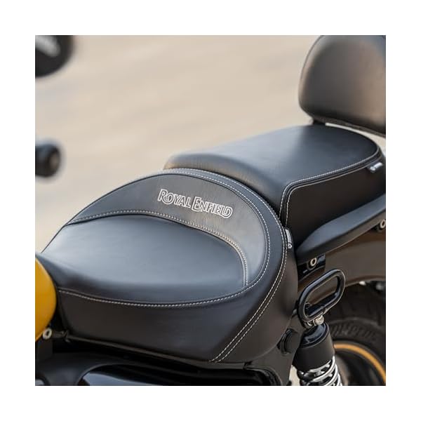 Royal Enfield KXA00073 Black Touring Rider Seat for Meteor 350