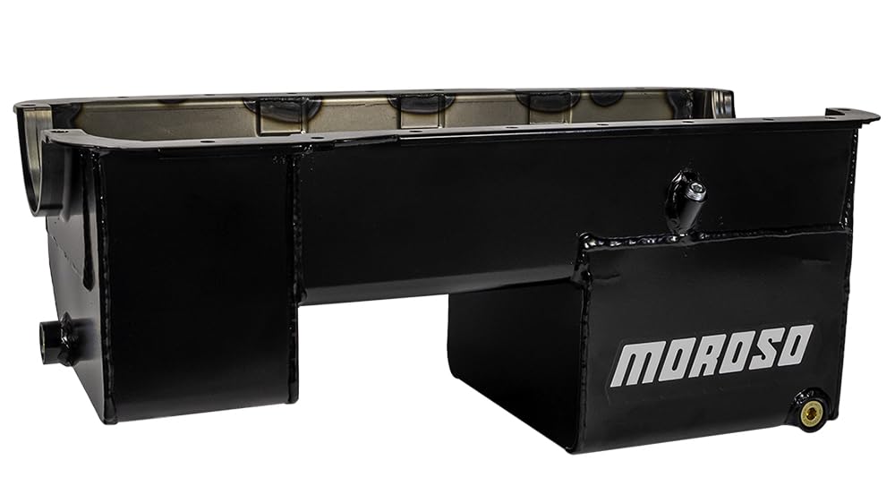 Amazon.com: Moroso 20520 Fabricated Steel Oil Pan, 7 Quart