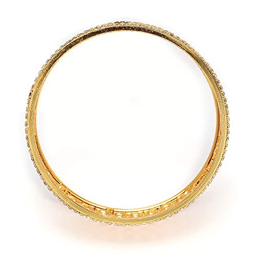 Stylish Plated Bangles Set of 2, Latest Traditional Design