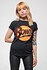 David Bowie T Shirt Diamond Dogs Diamante Logo Official Women's Skinny Fit, Black, L #4