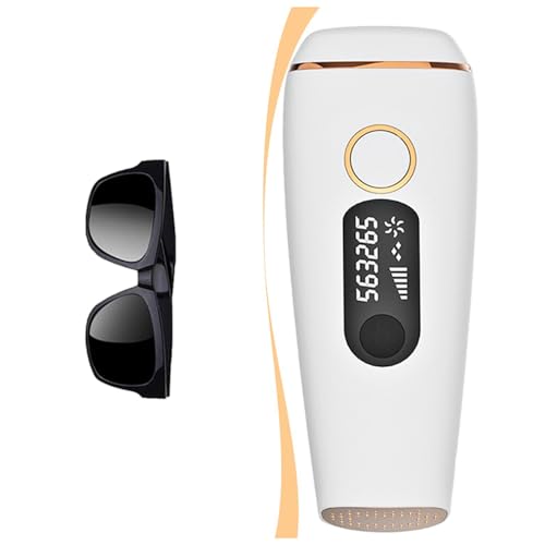 Nbhdwf Epilatore Elettrico Uomo, Luce Pulsata Indolore Epilatore Automatico Laser Ringiovanente Rasoio Luce Pulsata, Adatto Per Uomo E Donna,Viso,Corpo,Bikini-image