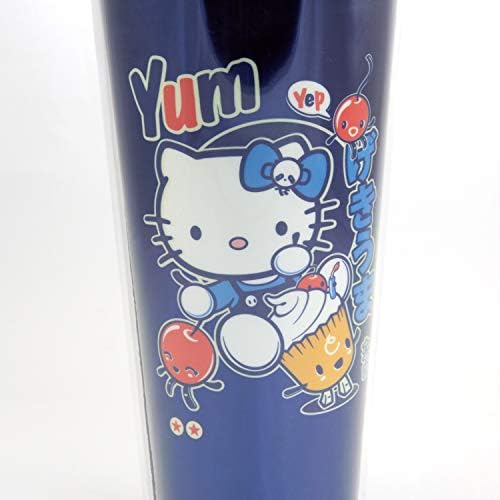 Hello Kitty 64 Colors"Yum" Blue Tumbler