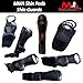 Muay Thai Shin Guards, Shin Pad for Martial Arts, Kick Boxing Leg Instep Protection Pads for Sparring, MMA Kickboxing Taekwondo Professional Training Equipment Gear (Extra Large)