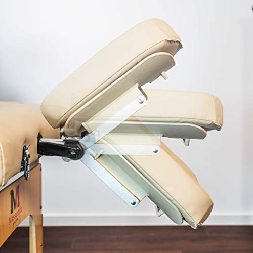 Zen Aluminium hoofdsteun voor alle Zen massageliegen 2 m X 20,5 cm/gesichtspolsterbefestigung/Inklapbaar/Top-kwaliteit - Image 3