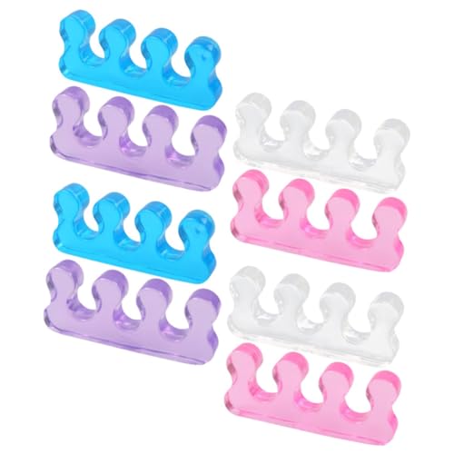NOLITOY E Separators for Ingrown Toenails 8pcs Toe Separators Nail Art Tools for Manicure Toe Dividers