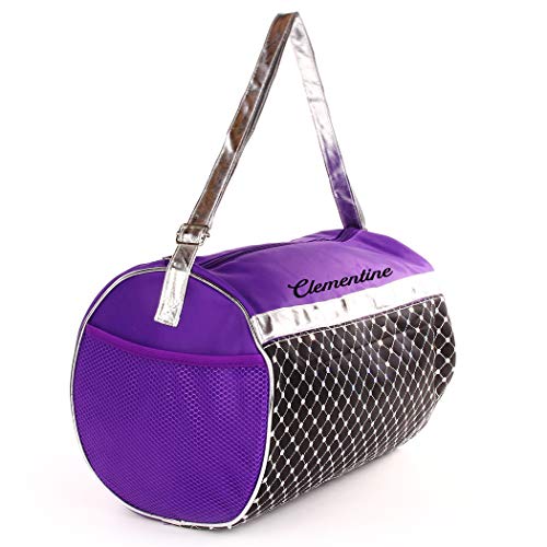 Personalized Dance Sports Ballet Girls 12 Inch Duffel Bag With Custom Name2