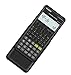 Casio FX-82ES Plus-2 Scientific Calculator, 252 Functions, 11 x 77 x 162 mm, Black