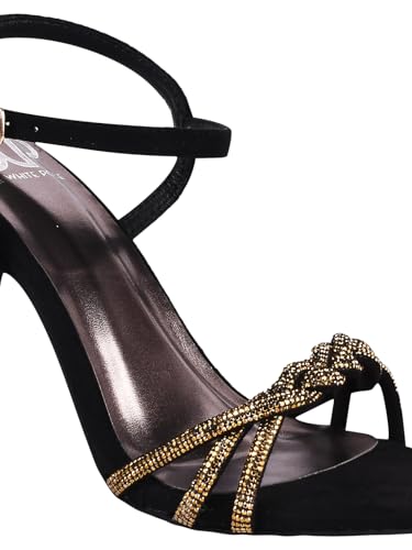 Image of The White Pole Stylish Attractive Ethnic Comfortable Fahsion Party Heels Stylish Stilettos Heels Sandal For Womens & Girls