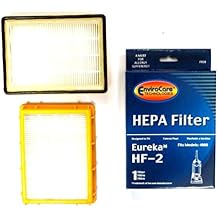 EnviroCare Replacement HEPA Vacuum Cleaner Filter Designed to fit Eureka HF-2 Upright Vacuum Cleaners 3 Filters