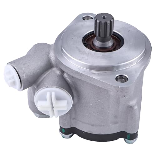 DVPARTS Power Steering Pump 14-14375-002 1414375002 Compatible with Caterpillar C13 3406E Cummins ISX Engine Models Freightliner FL Class Peterbilt 387 Sterling Models