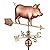 Good Directions 9550P Country Pig Weathervane – Copper