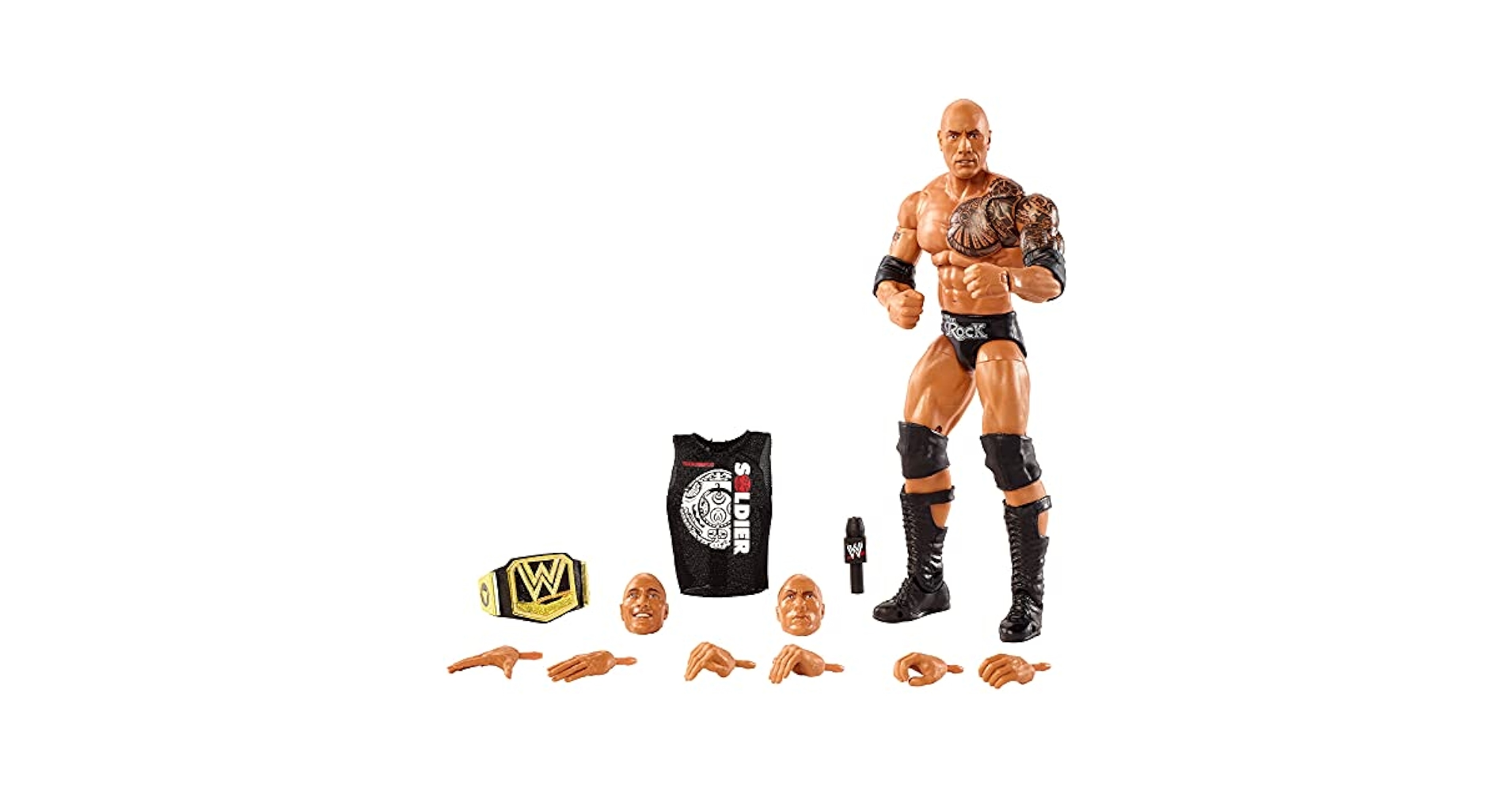 WWE Elite Ultimate The Rock ザ•ロック Mattel WWE Ultimates