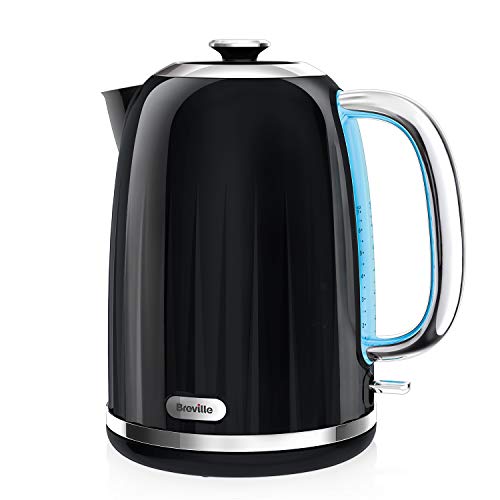 Breville Impressions Electric Kettle 17 Litre 3 KW Fast Boil Black VKJ755 Breville Impressions Electric Kettle 17 Litre 3 KW Fast Boil Black VKJ755