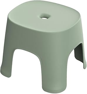 NOLITOY Foot Stepping Stool Step Stool Small Single Step Stool Small Stool Shoes Wearing Stool for Kids/Adults Home Kitchen Laundry Bathroom (Light Green) Bathroom Stepping Stool