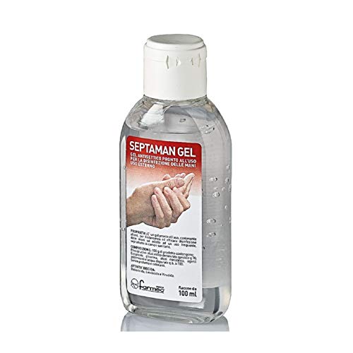 DISINFETTANTE GEL MANI SEPTAMAN 100 ml PER USO PROFESSIONALE