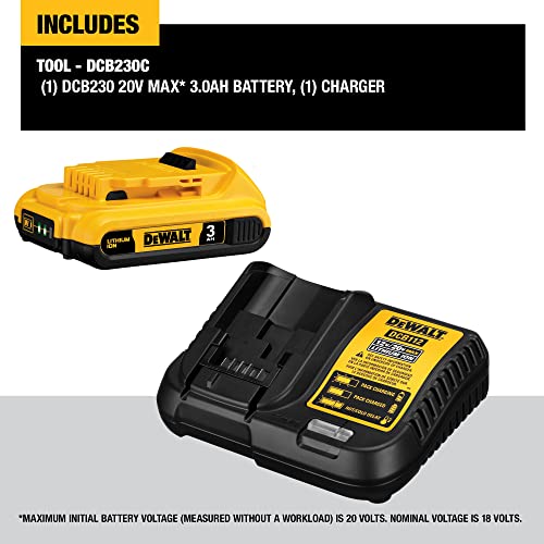 Dewalt DCB230C 20V Max Battery Pack thumb #1