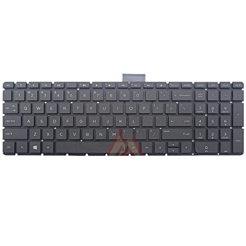 Clavier de rechange HP OMEN 17-w000 noir pour bureau à domicile