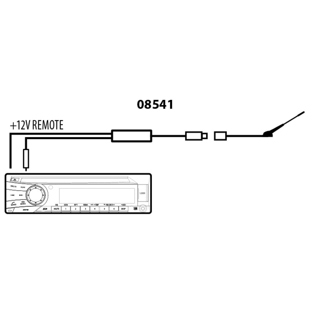 Phonocar 085261 adattatore antenna da ISO a DIN | Antenne - Adattatori