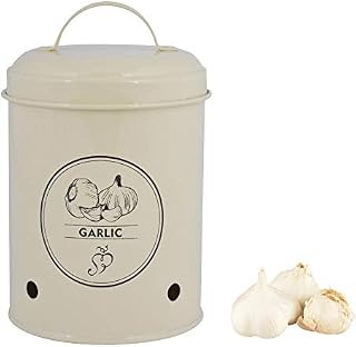 Esschert's Design C2068 Garlic Storage Tin