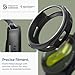 Spigen Liquid Air Designed for Samsung Galaxy Watch 7 44mm Case Flexible Lightweight TPU Cover (2024) - Matte Black