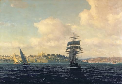 Impression d'art Constantinople de Michael Zeno Diemer | Toile Haute Définition 60x90
