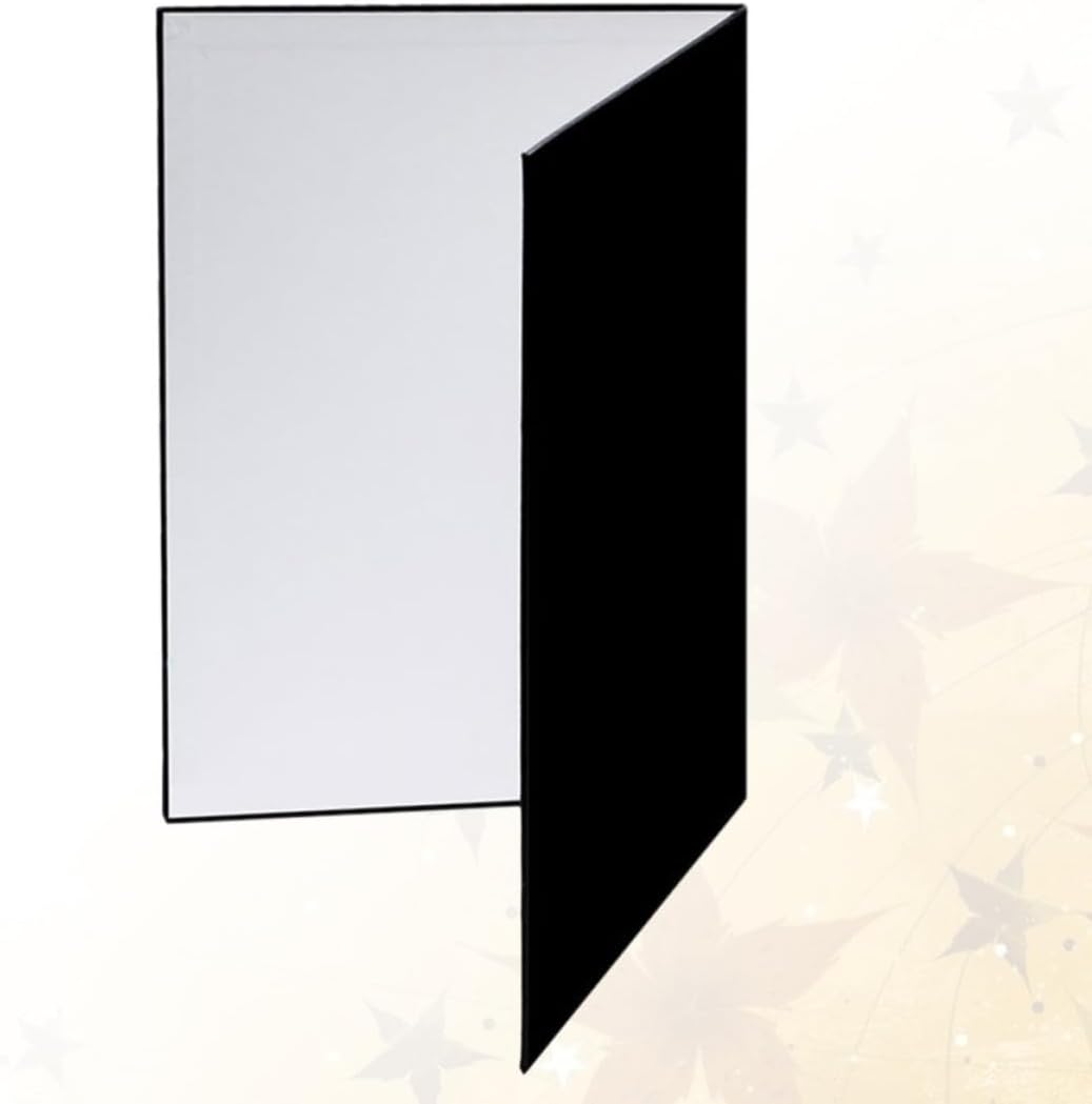 Reflector Reflective Diffuser Board A3 Size Folding Photography Made of Sturdy Paperboard, Lightweight Collapsible for Camera Use, for Still Life and Product Photo Lighting